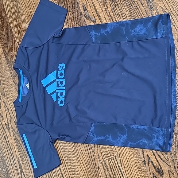 Bundle Adidas Kids Short Sleeve Tees - Red, Blue, Black - Picture 5 of 10